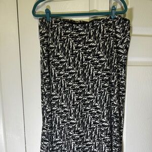 Halogen Design Elastic Waist Skirt Size 1X